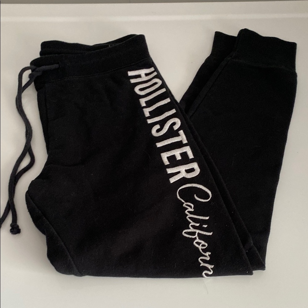Hollister Black Jogger Pants size medium